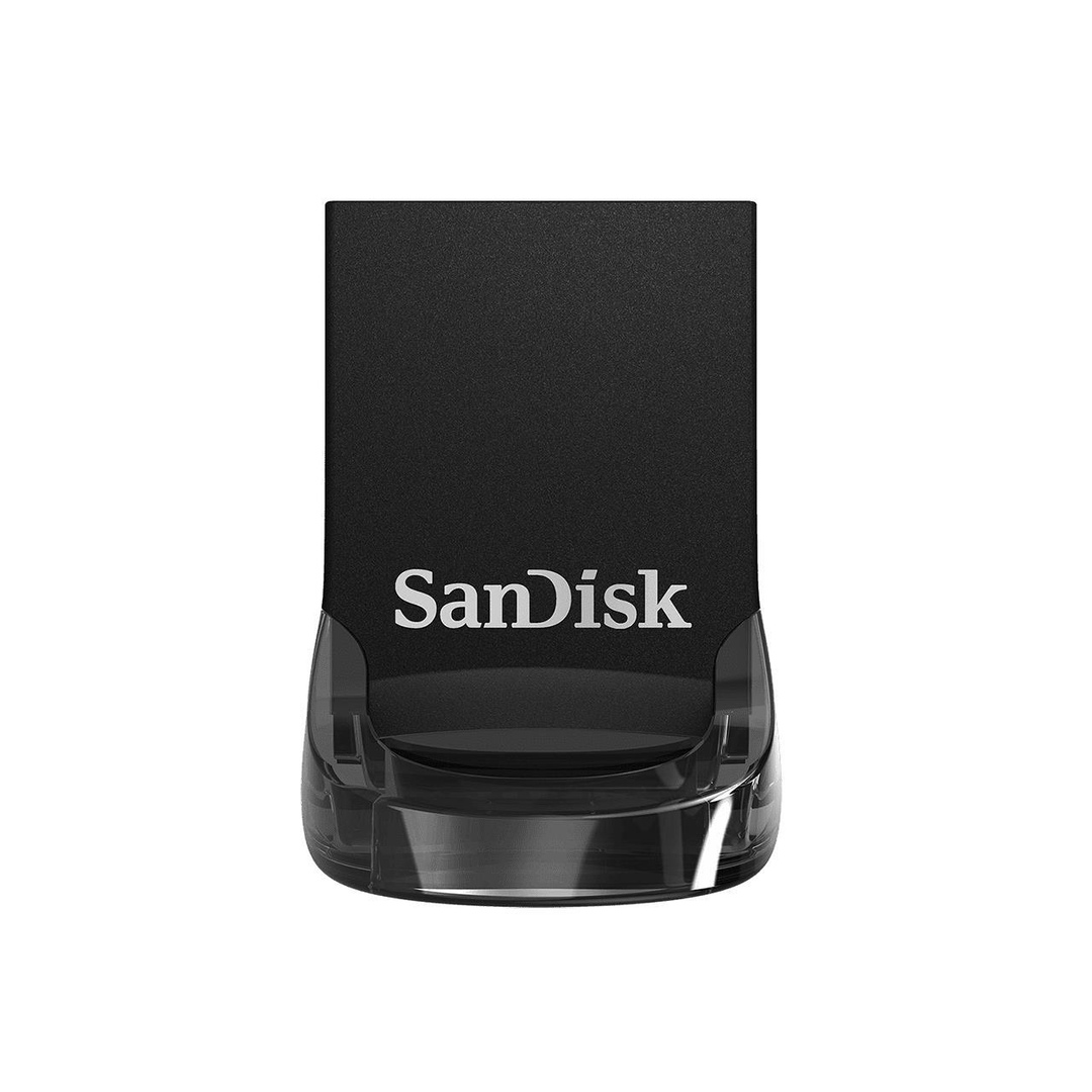 SANDISK ULTRA FIT 16GB. USB 3.1 SMALL FORM FACTOR PLUG AND STAY HI SPEED USB DRIVE