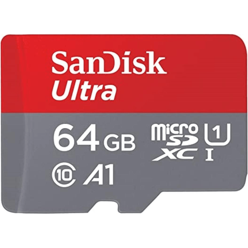 SanDisk Ultra 64GB UHS-I Class 10 MicroSDXC Memory Card (SDSQUAB-064G-GN6MN)