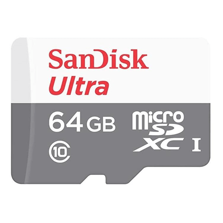SANDISK 64GB ULTRA MICROSDXC 100MB/S CLASS 10 UHS-I