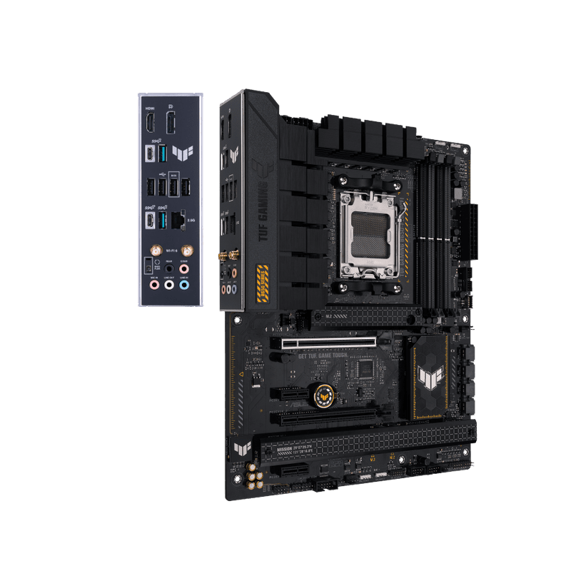ASUS TUF GAMING B650-PLUS AMD B650 Ryzen Socket AM5 ATX Desktop Motherboard