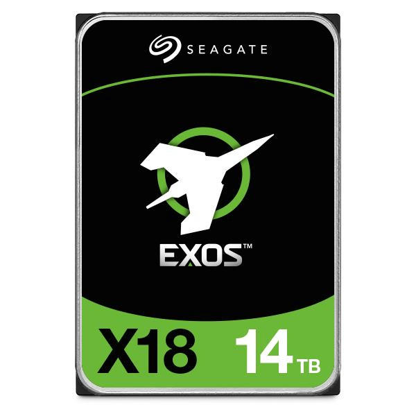 Seagate Exos X18 14TB 7200rpm SATA 6Gb/s 256MB 3.5" Internal Hard Drive (ST14000NM000J)