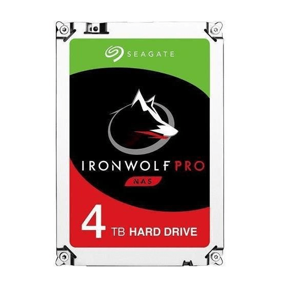 SEAGATE 4TB 3.5 IRONWOLF PRO NAS HDD 128MB CACHE
