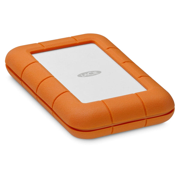 Seagate LaCie Rugged USB-C 5TB External Hard Drive - Orange (STFR5000800)