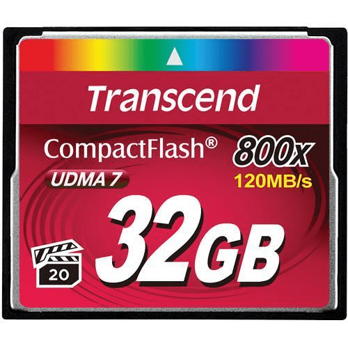 TRANSCEND 32GB 800X CF CARD