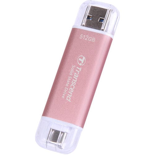 Transcend ESD310C 512GB Portable SSD - Pink (TS512GESD310P)