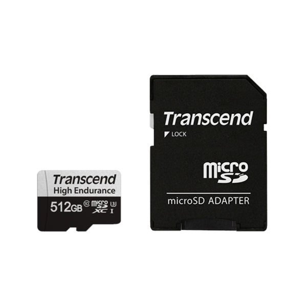 Transcend USD350V 512GB Memory Card MicroSDXC UHS-I Class 10 (TS512GUSD350V)