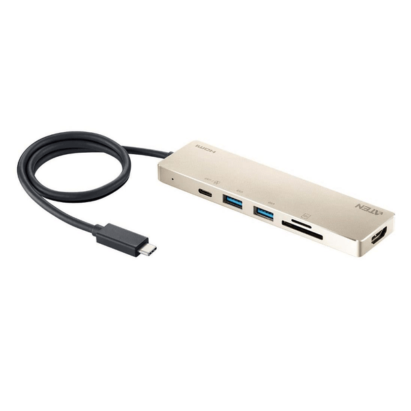 Aten Type-C USB 3.2 Notebook Wired Docking Station Aluminum (UH3239)