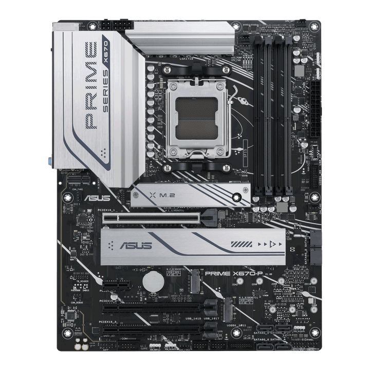 ASUS PRIME X670-P WIFI AMD X670 Ryzen Socket AM5 ATX Desktop Motherboard