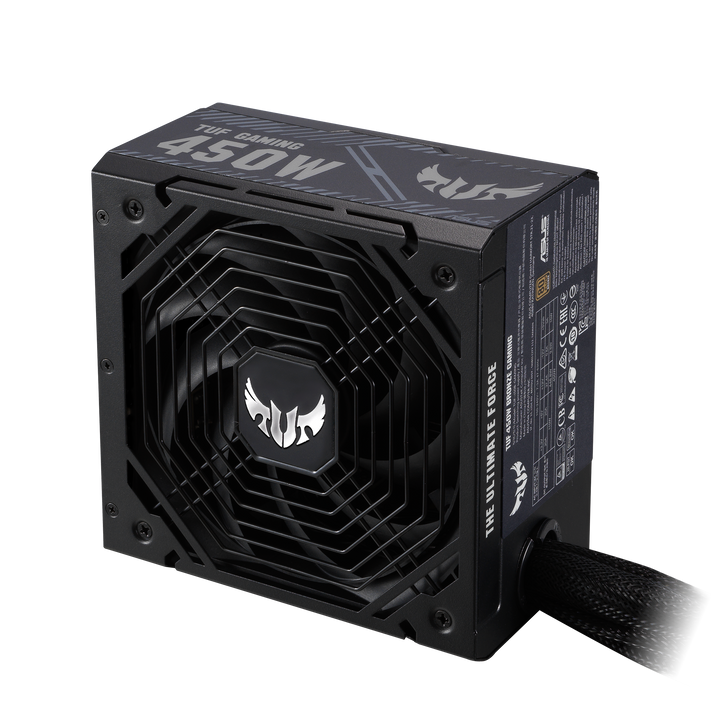 ASUS TUF Gaming 450W 80 Plus Bronze Non-Modular Black Desktop Power Supply (TUF-GAMING-450B)