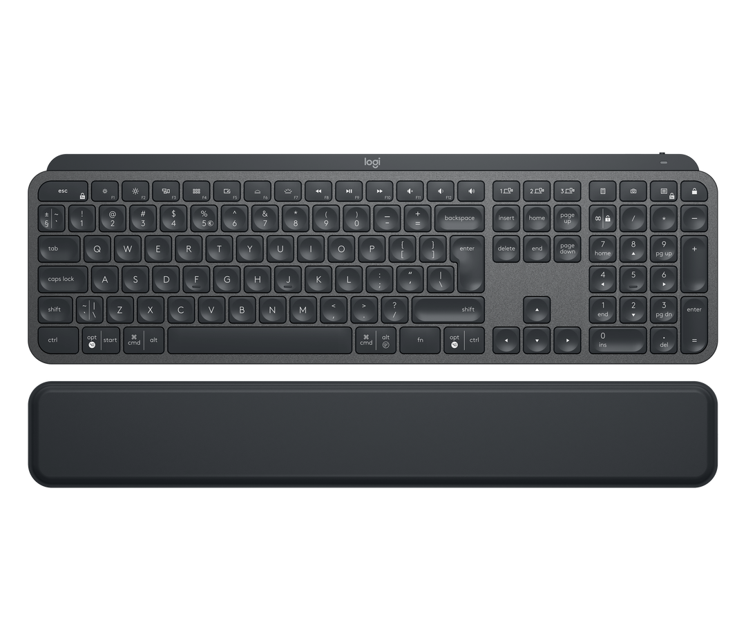 Logitech Master MX Keys Plus Multi Device Advanced Wireless Backlit Keyboard (920-009416 P)