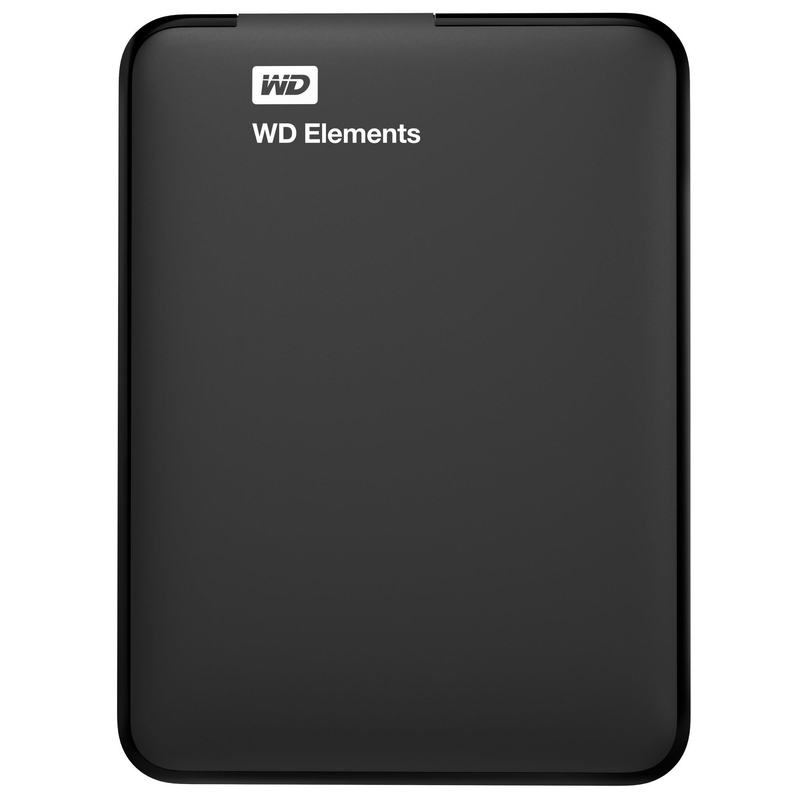 Western Digital Elements 4TB External Hard Drive Black (WDBU6Y0040BBK)