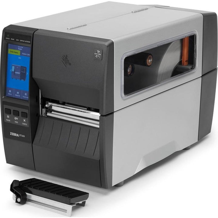 Zebra ZT231 Thermal Transfer 203dpi Industrial Label Printer - Wired & Wireless (ZT23142-T0E000FZ)